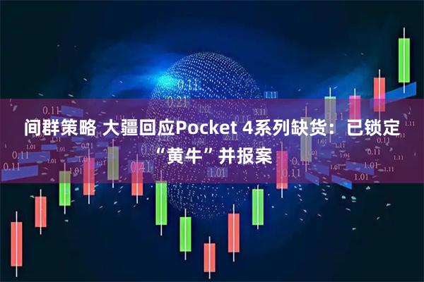 间群策略 大疆回应Pocket 4系列缺货:已锁定“黄牛”并报案